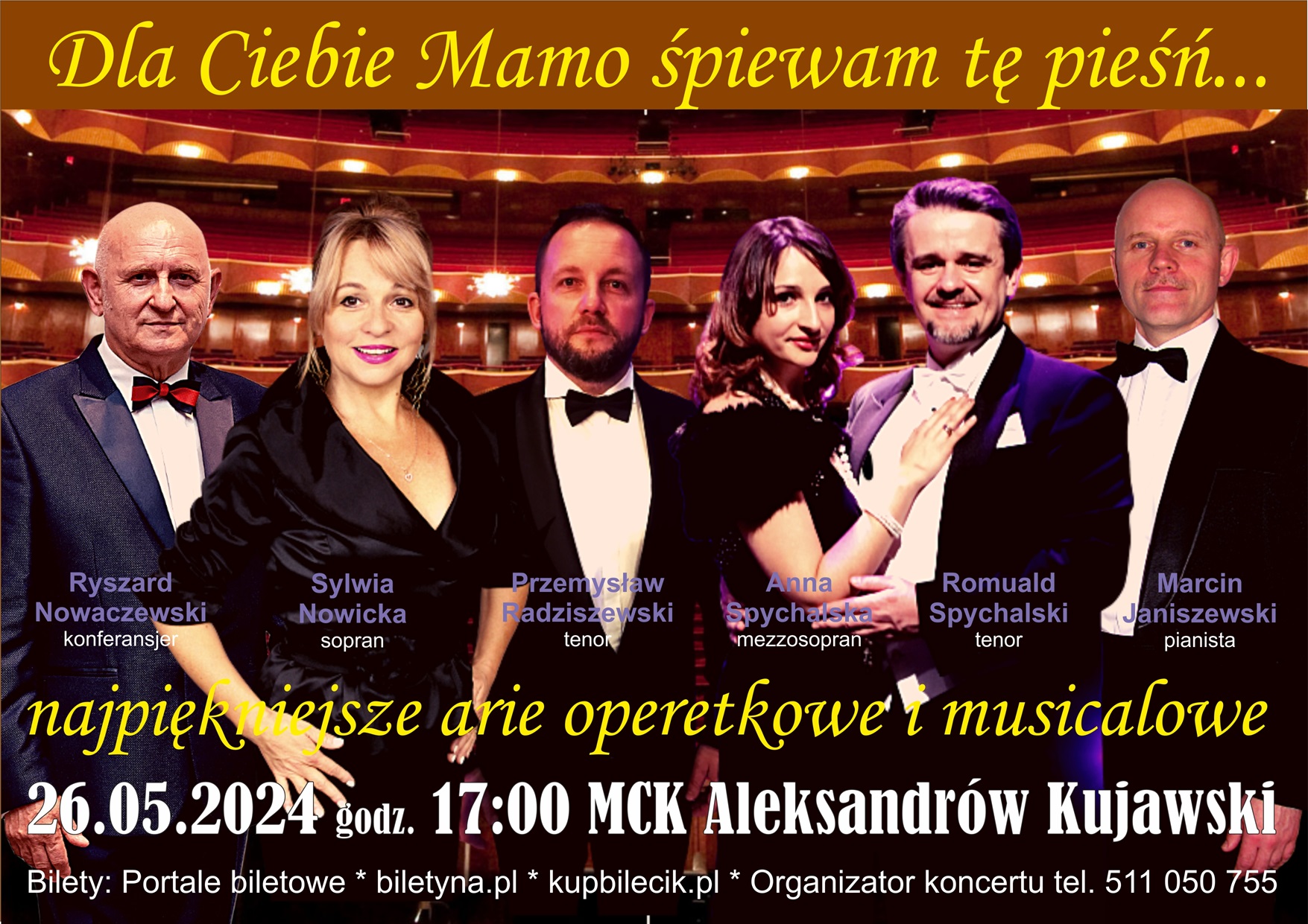 KONCERT - Dla Ciebie Mamo śpiewam tę pieśń…