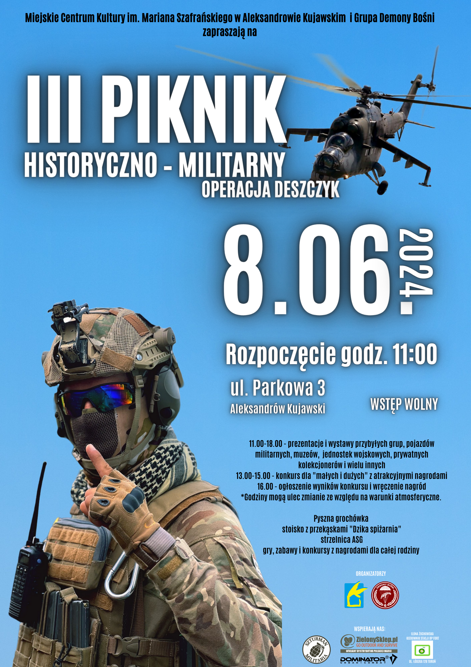 III PIKNIK HISTORYCZNO-MILITARNY - Operacja Deszczyk