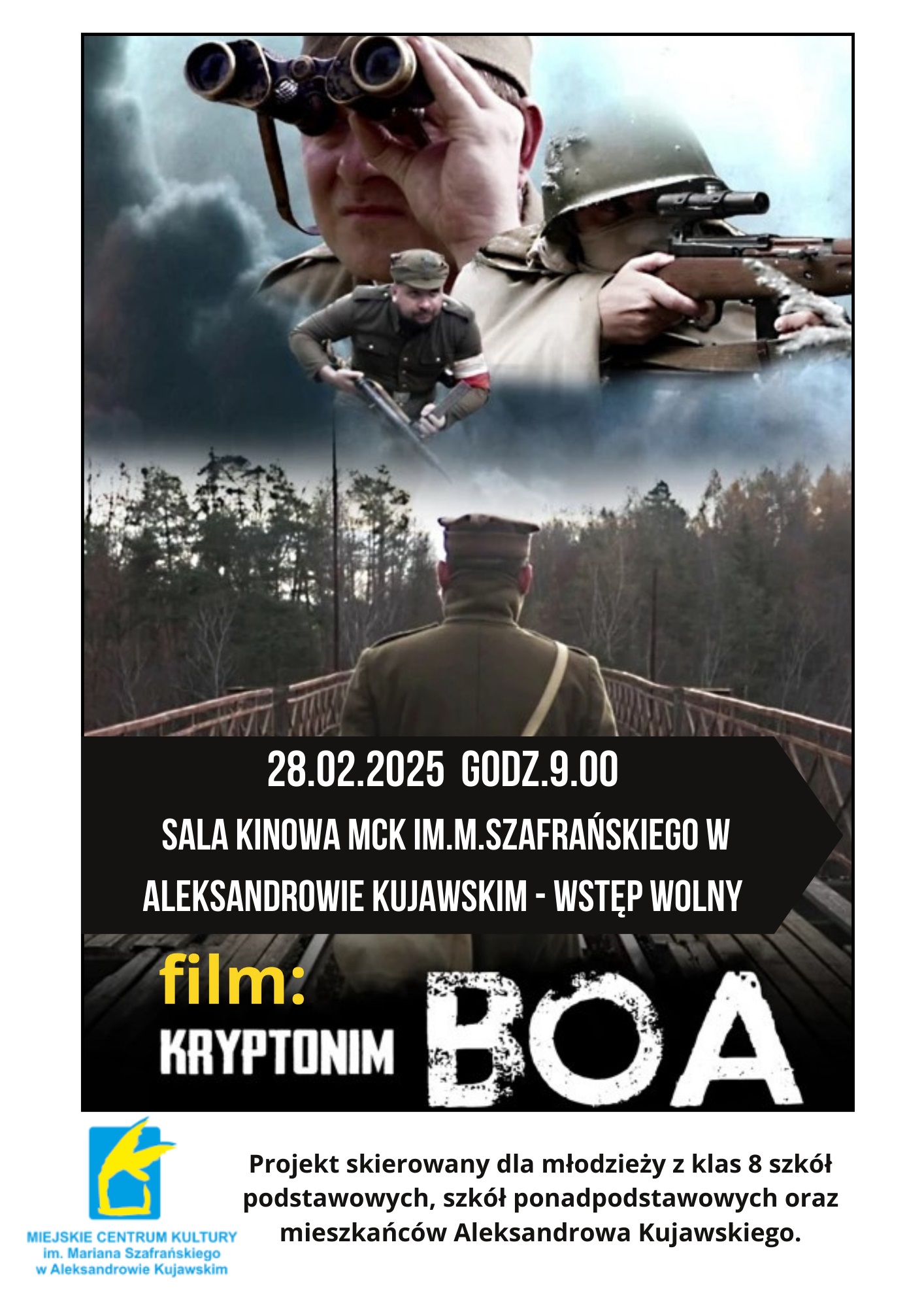 Projekcja filmu