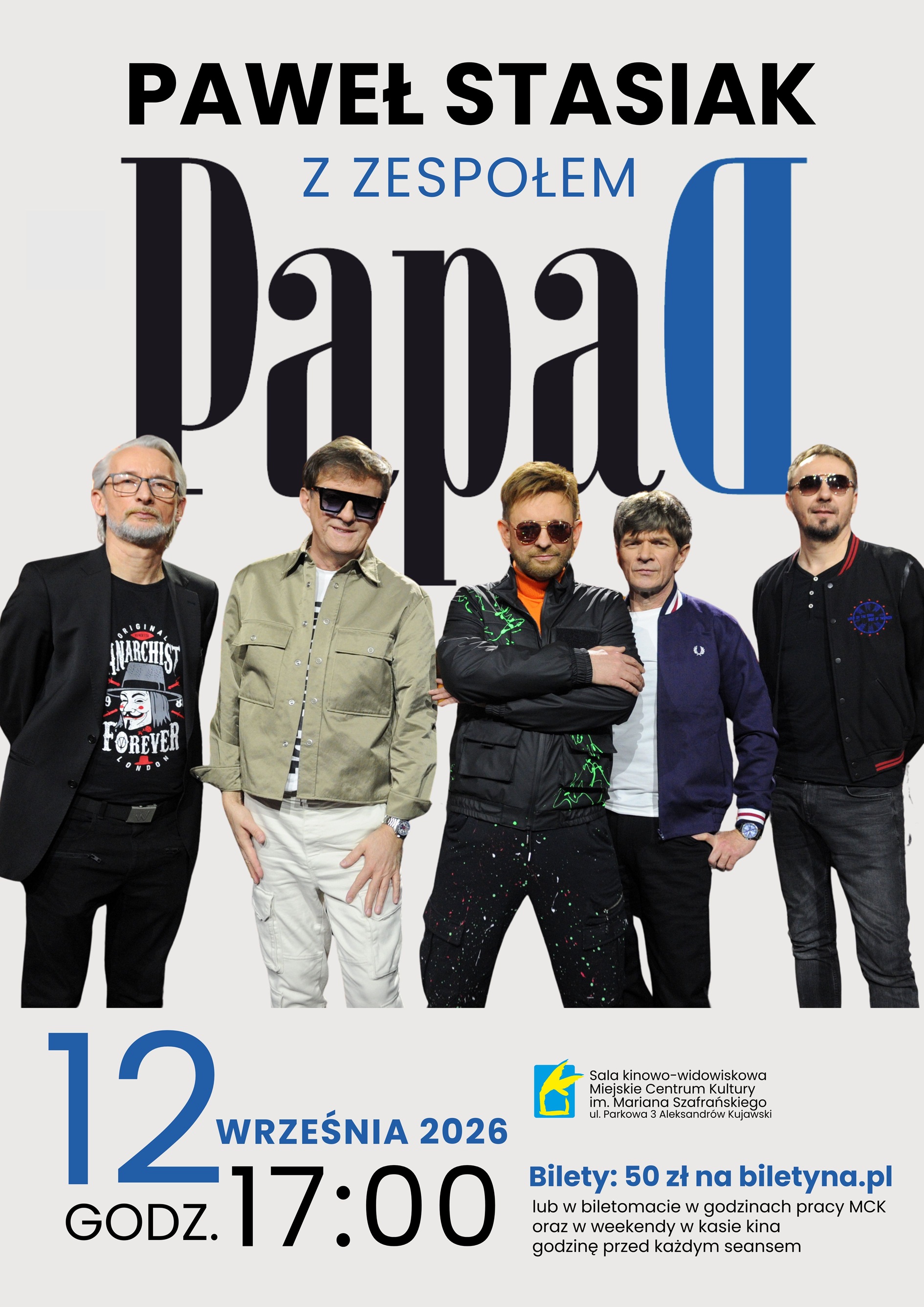 Pawe Stasiak z zespoem PapaD 2